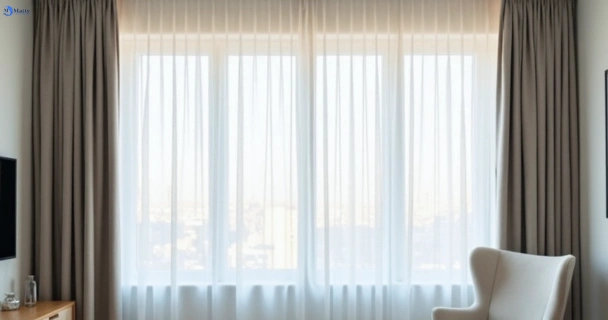 Freshly steam cleaned curtains in riverstone-nsw QLD